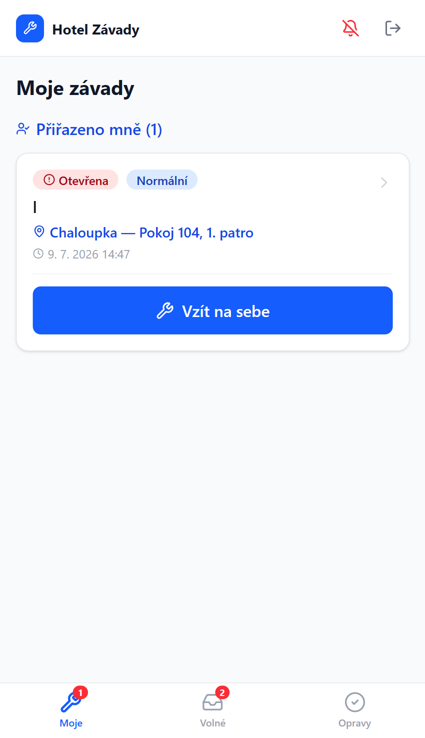 Pohled údržbáře – Moje závady